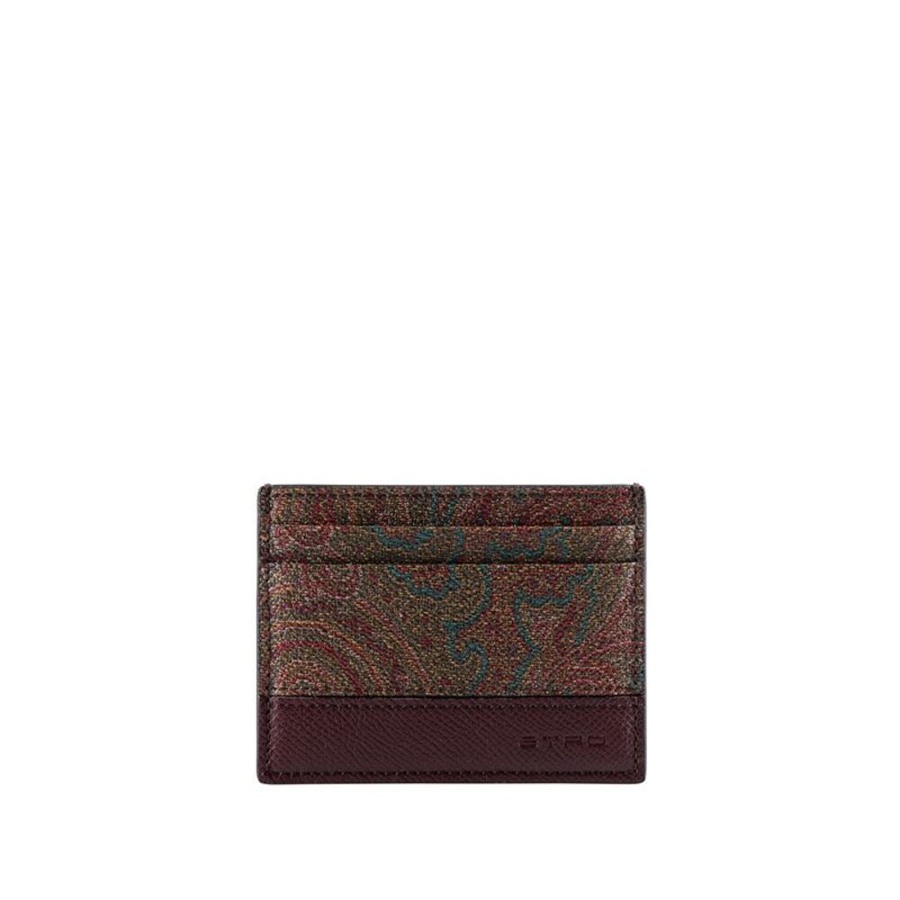 Etro Men Card Holder Arnica